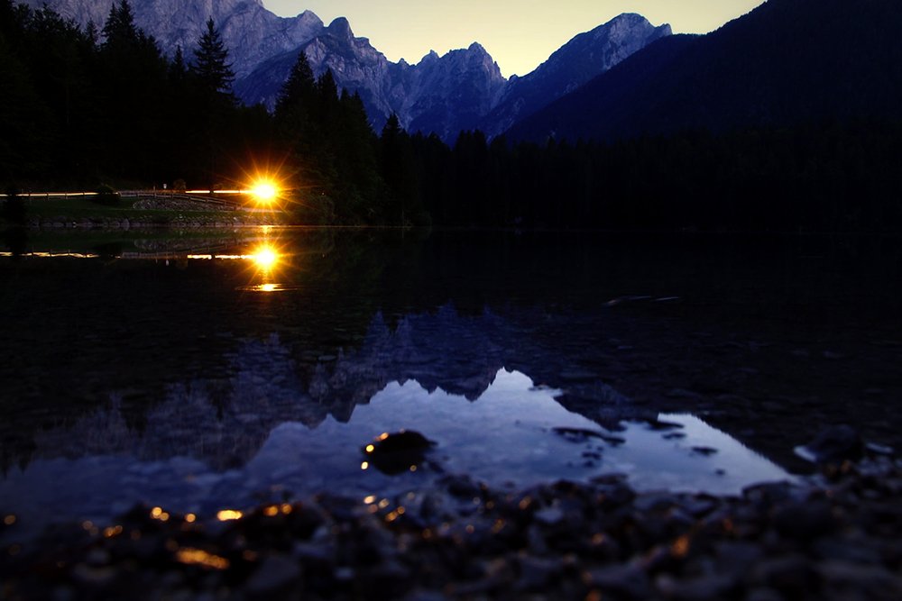 moonlight trekking