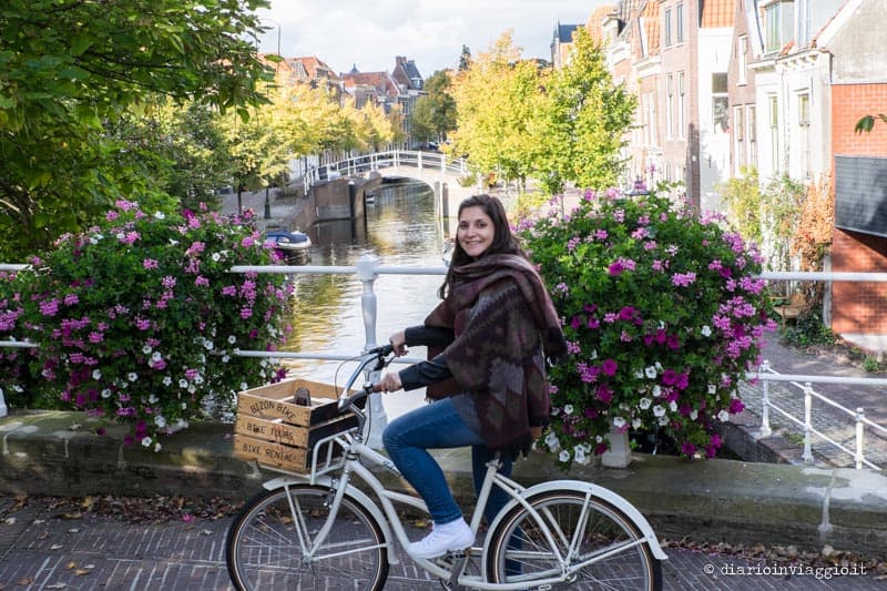 itinerario in bicicletta a leida