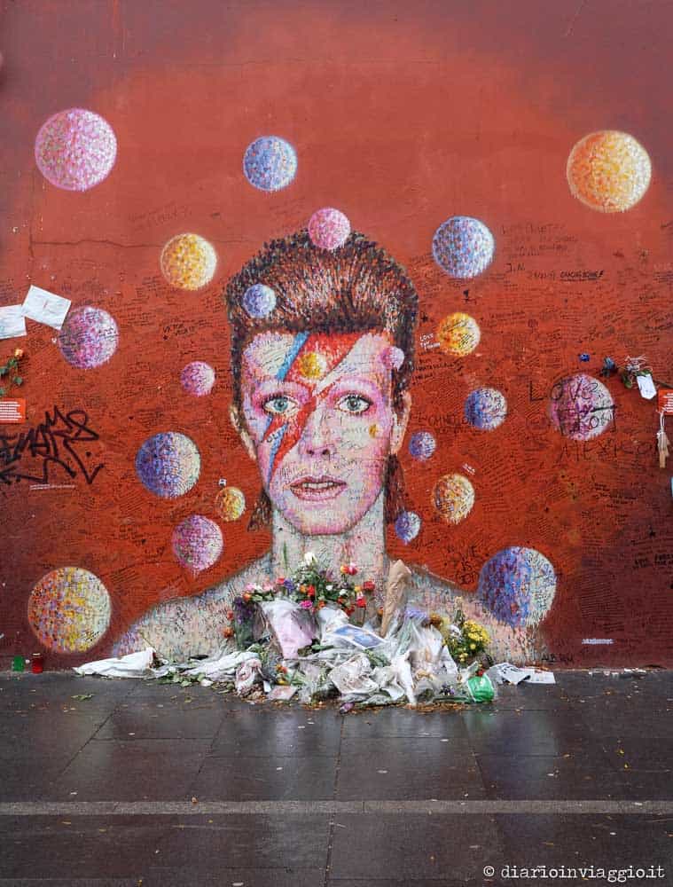 Bowie memorial Brixton