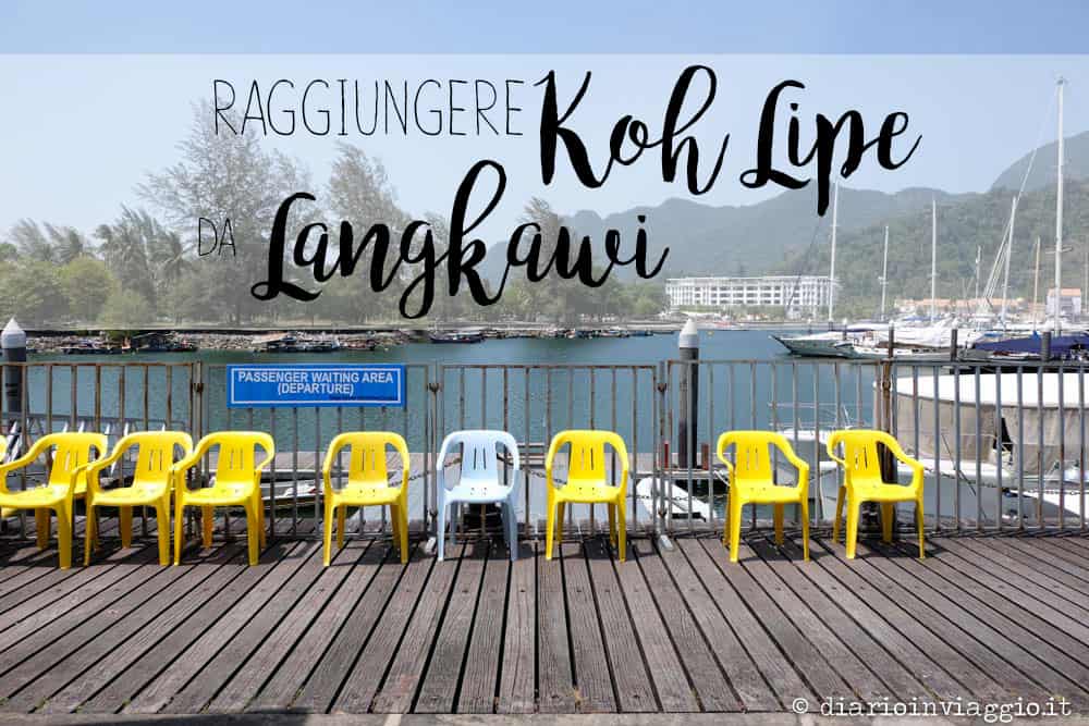 raggiungere koh lipe da langkawi