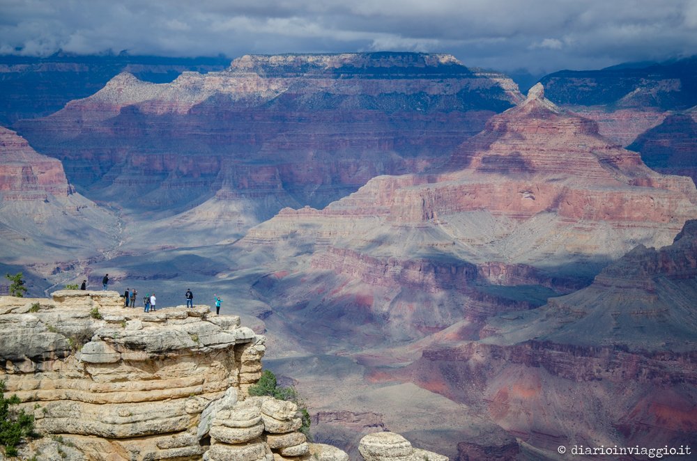 visitare il grand canyon south rim