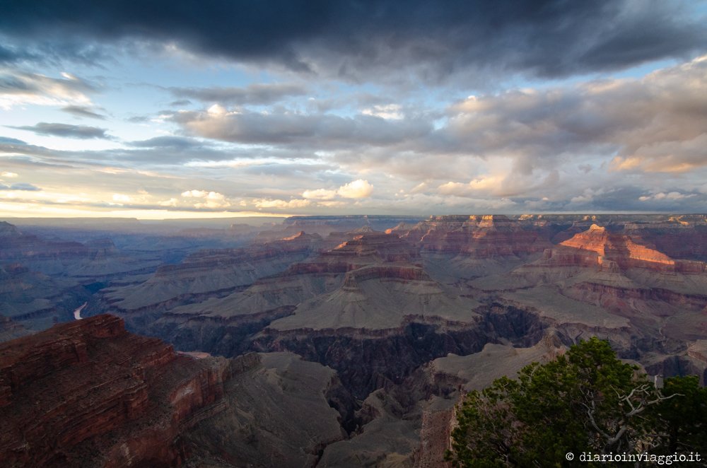 visitare il grand canyon south rim