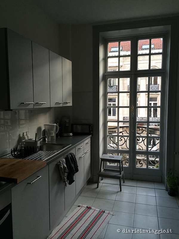 La cucina del nostro appartamento a Bruxelles
