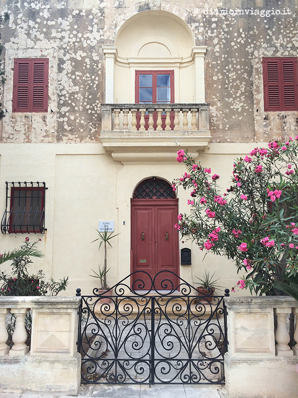 La casa del tesoriere a Mdina, Malta