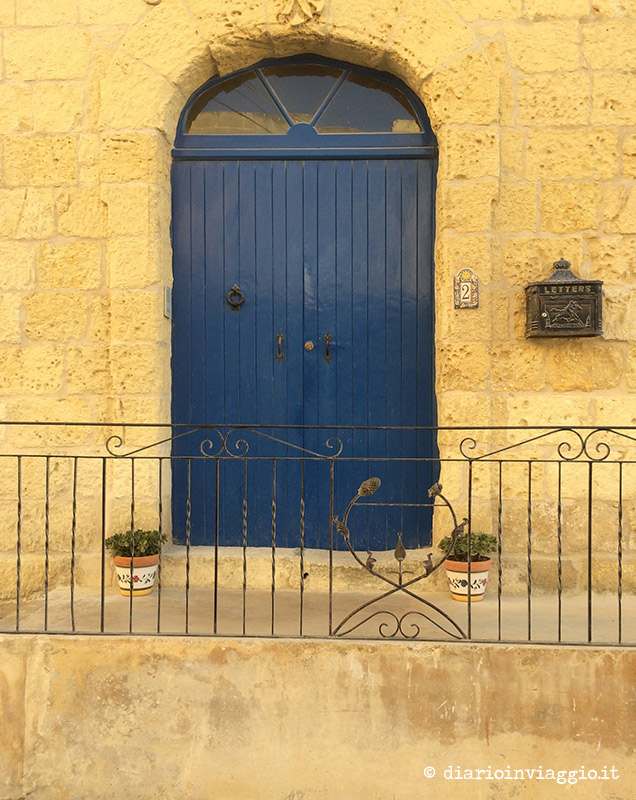 Una delle porte del villaggio di San Lawrenz a Gozo
