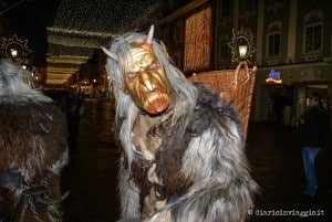 Krampus durante una sfilata