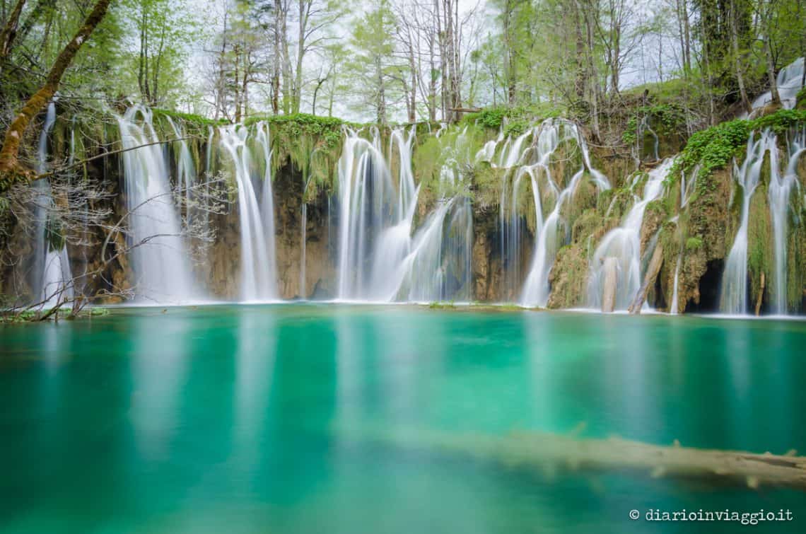 foto del parco naturalistico di plitvice