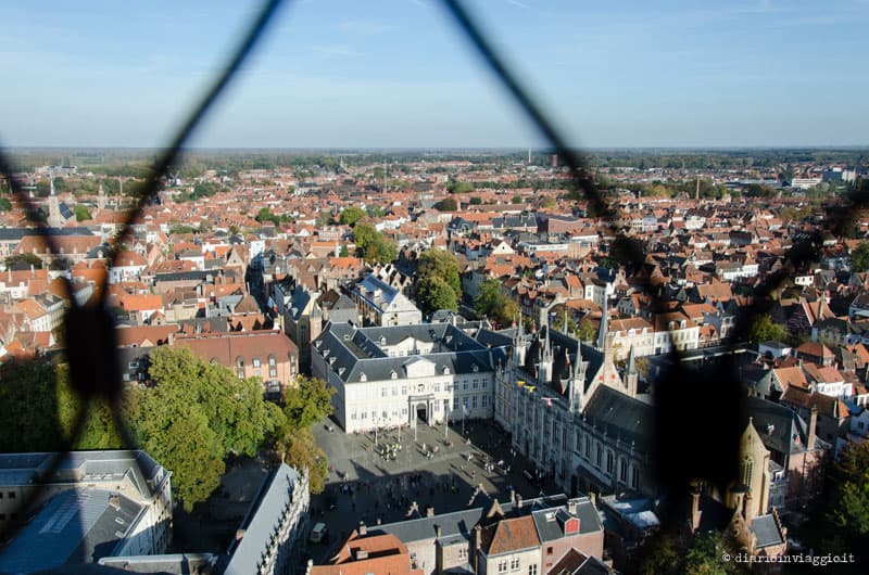 bruges dall'alto