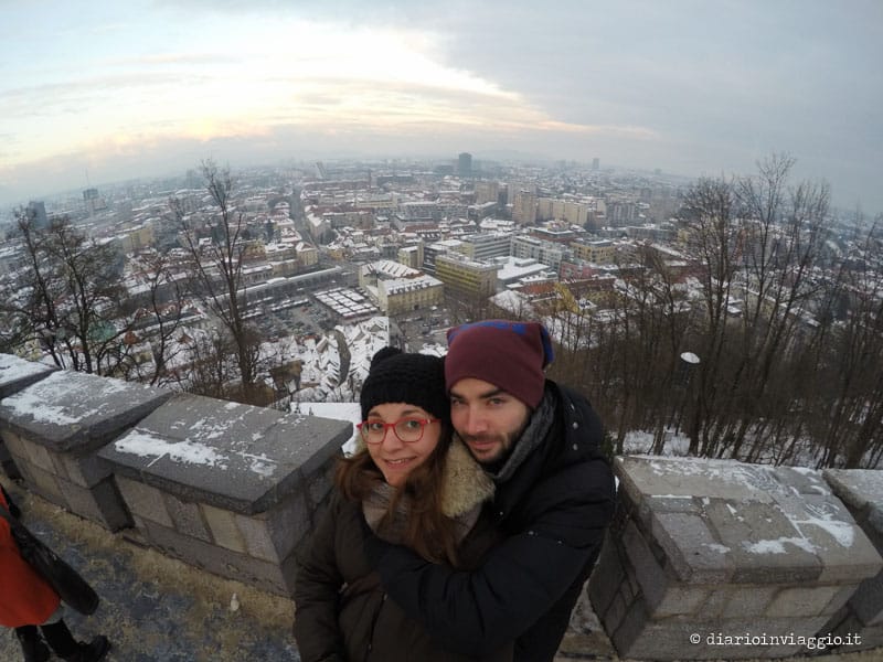 lubiana dall'alto