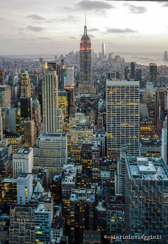 new york vista dall'alto