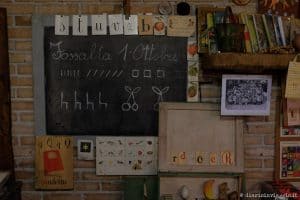 Una sala del Museo Etnografico di Fossalta di Portogruaro con gli oggetti della vita contadina