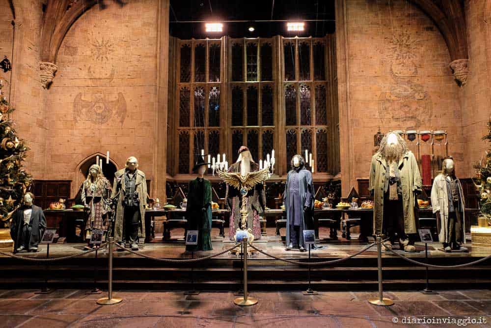 sala da pranzo di hogwarts