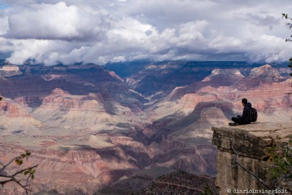 visitare il grand canyon rim trail