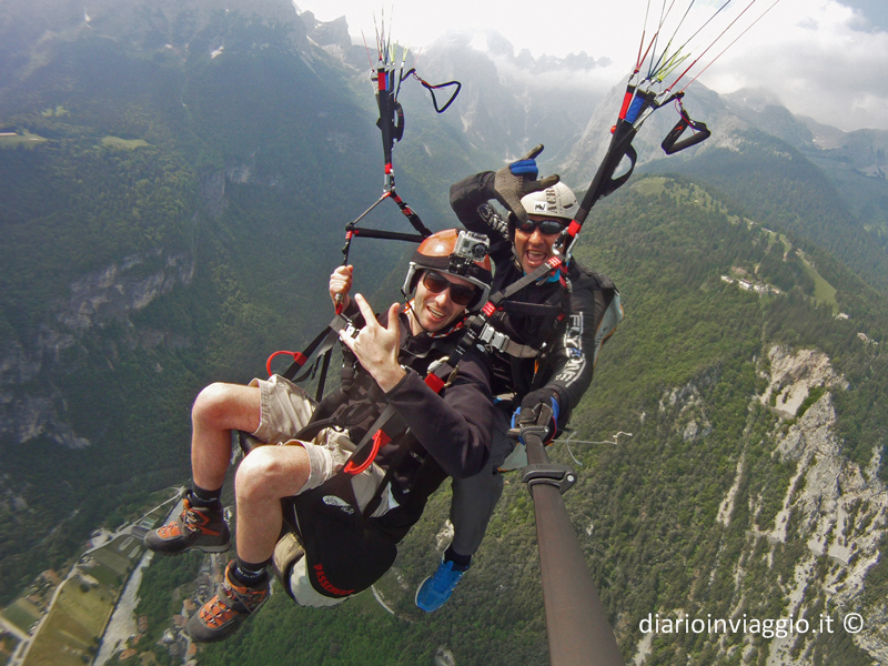 Lago di Molveno Parapendio