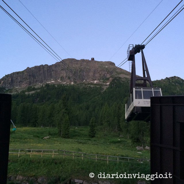 La cabinovia del Col Margherita