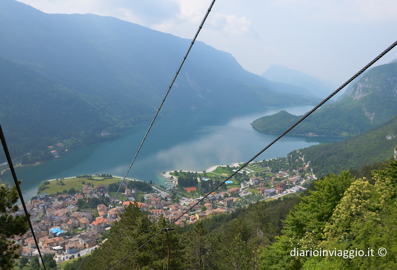 Il Lago di Molveno dal Pradel