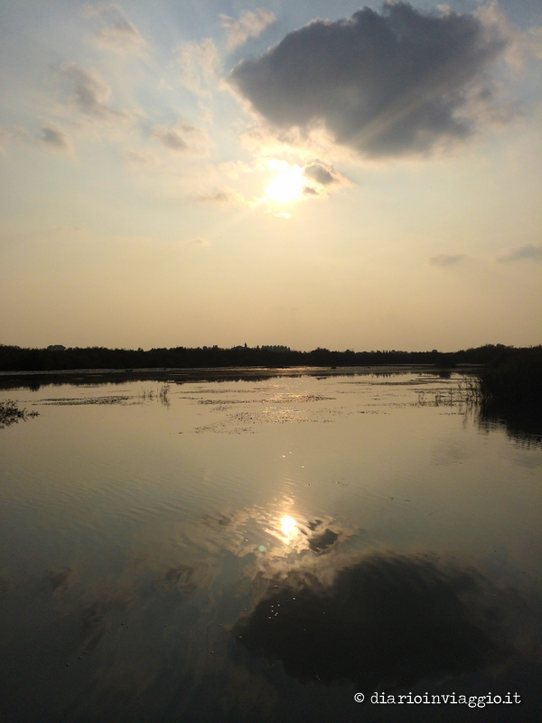 Tramonto sulle Valli del Mincio