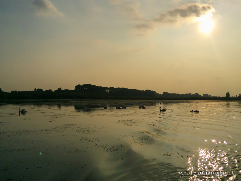 Tramonto sulle Valli del Mincio
